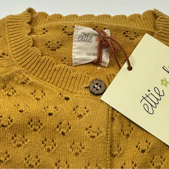 NWT Ettie & H Aurora Cardigan (12-18 mos) - Picture 5 of 7